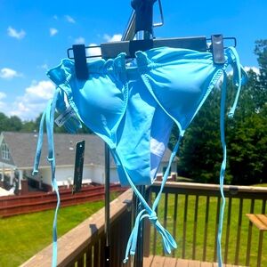 NWT XS Baby blue blooming Jelly Bikini